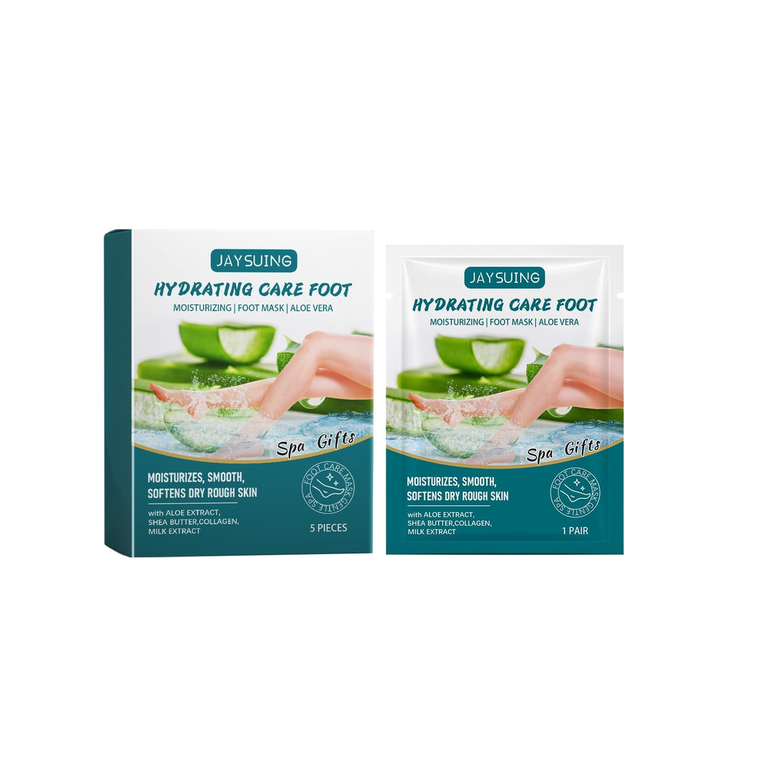 Aloe Vera Exfoliating Foot Mask